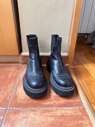 Botas Zara Negras Talla 38