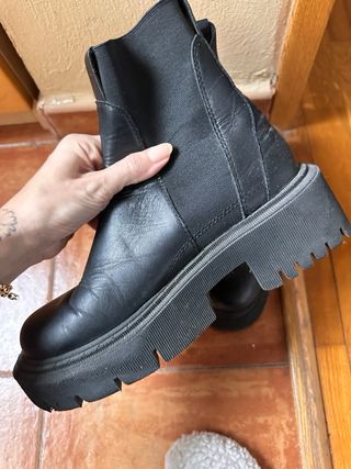 Botas Zara Negras Talla 38