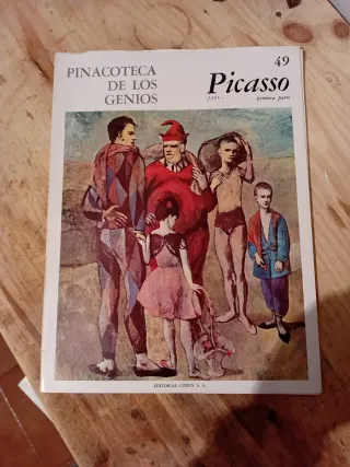 Libro Picasso - Pinacoteca de los Genios