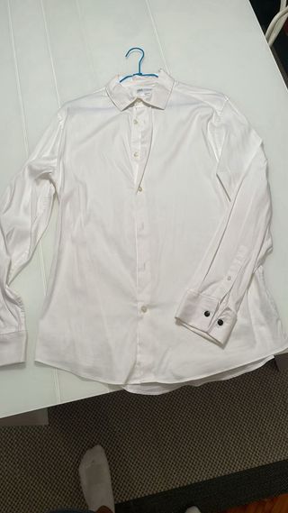 Traje azul de fin de año