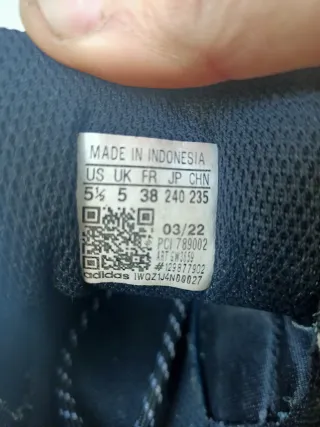 Zapatillas Adidas Negras