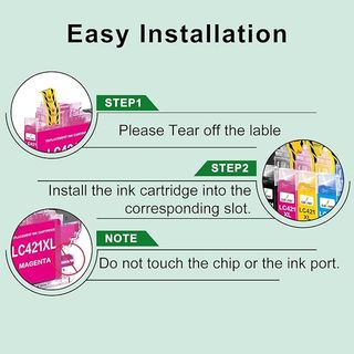 Sailner LC421XL 10x Tinta Brother DCP-J1050DW