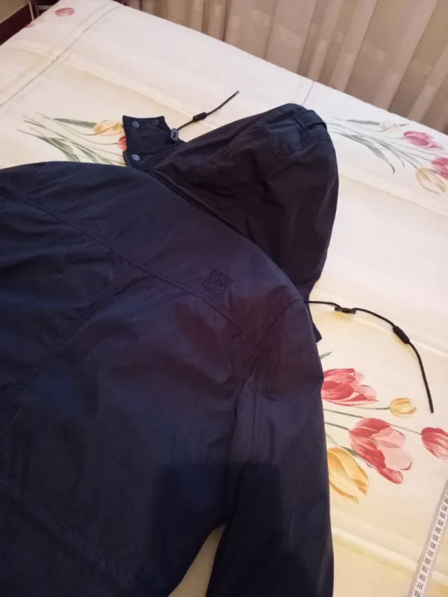 Parka azul marino hombre