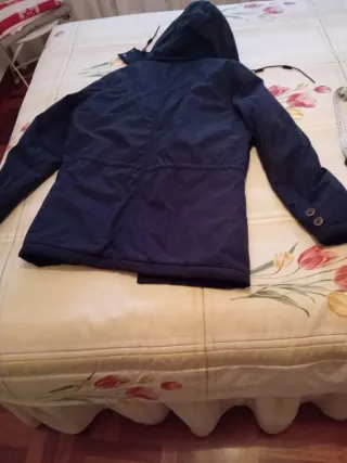 Parka azul marino hombre