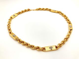 cadena oro 18k 60cm