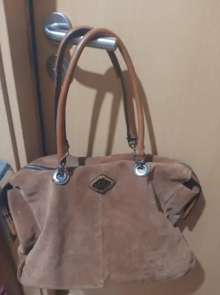 Bolso de hombro Carmela piel marrón