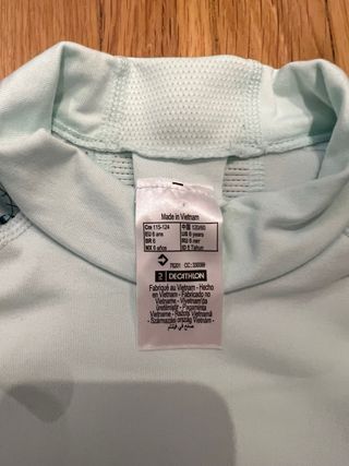 Camiseta térmica niña Talla 6