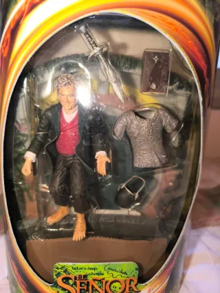 Figura Bilbo con diorama Señor de los Anillos ESDL