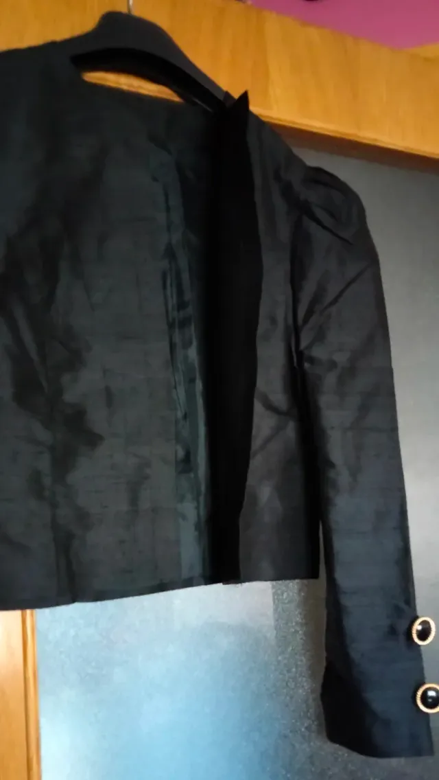 Chaqueta negra fiesta