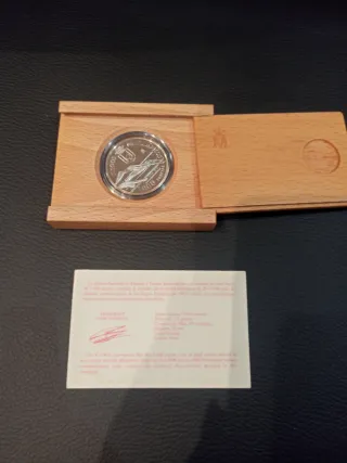 Moneda 1000 Pesetas Paralímpicos 1996 Plata