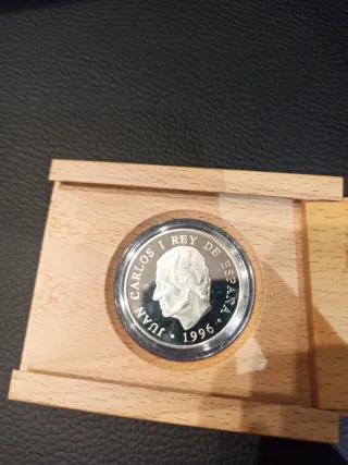 Moneda 1000 Pesetas Paralímpicos 1996 Plata