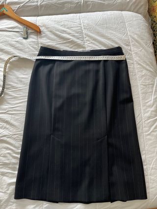 Falda Marella Raya Diplomática Gris