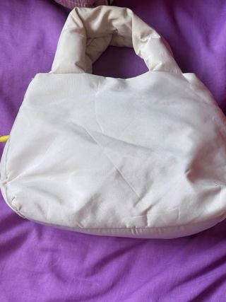Bolso Beige y Amarillo