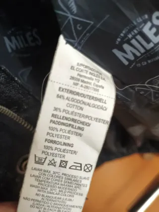 Anorak Green Coast forrado Talla M