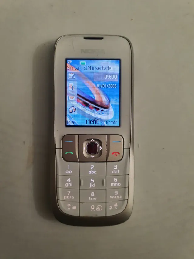 Móvil Nokia 2630 Plata/Blanco