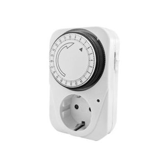 Enchufe con temporizador manual