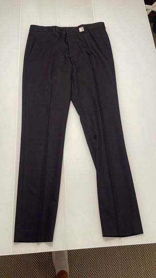 Traje de gala azul marino