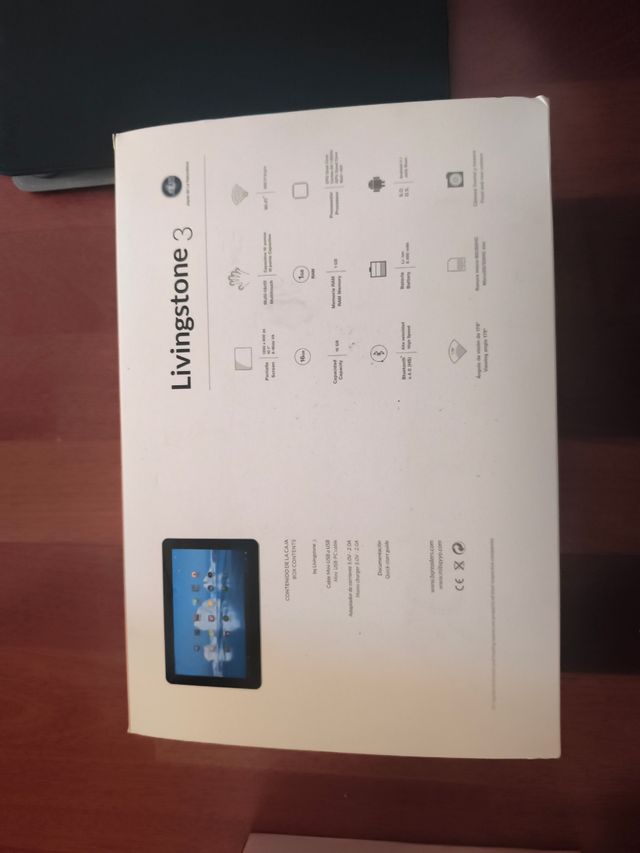 Tablet BQ Livingstone 3 Negra