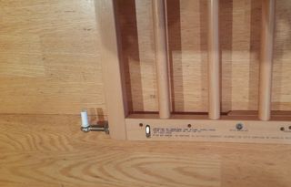 3 barreras seguridad madera niños