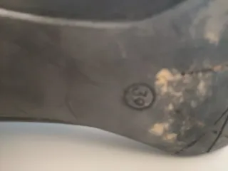 Stivali in pelle neri tacco alto