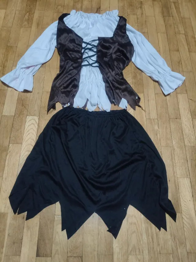 Disfraz Pirata Chica Talla Única