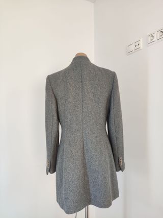 Abrigo mujer gris