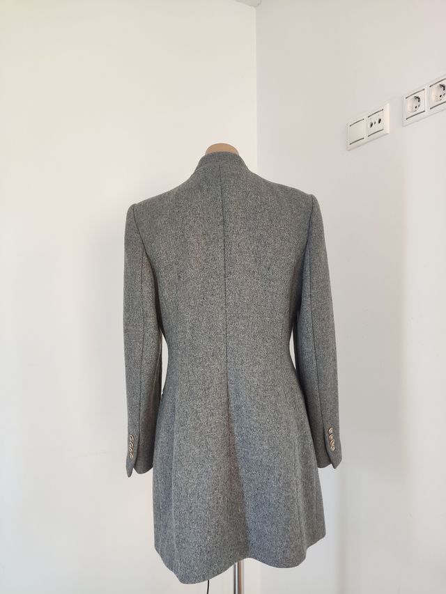 Abrigo mujer gris