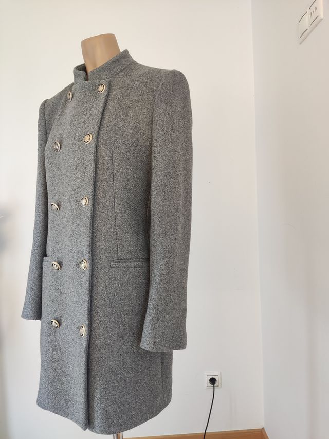 Abrigo mujer gris