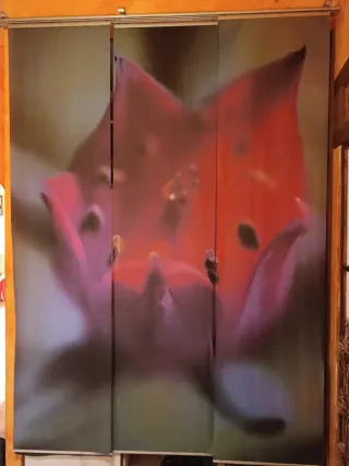 Pannello giapponese floreale