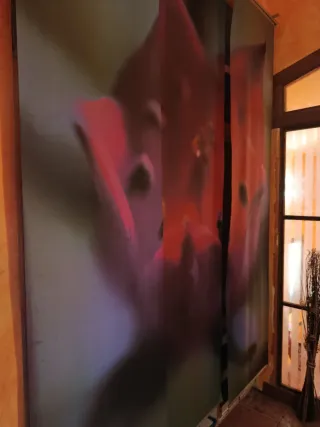 Pannello giapponese floreale