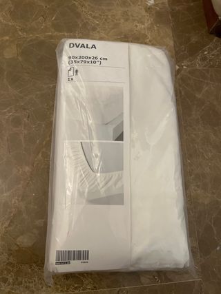 Bajera Cama Ikea DVALA 90x200cm Blanca