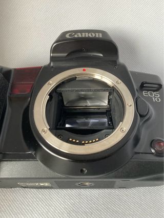 Canon EOS 10+Obiettivo EF 75-300mm+Case+lettore