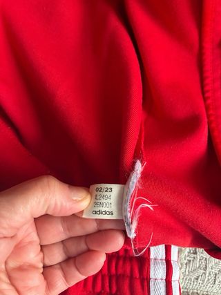 Chándal Adidas Rojo Original