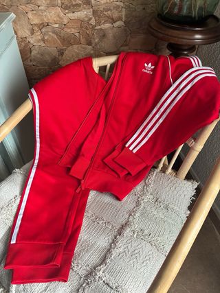 Chándal Adidas Rojo Original