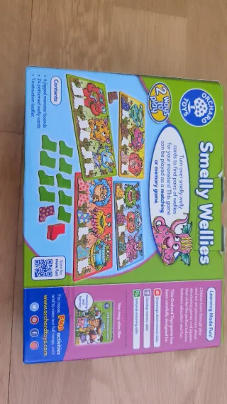 Juego Orchard Toys Smelly Wellies