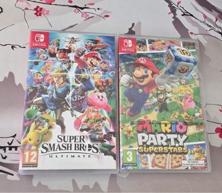 Super Smash Bros y Mario Party PRECINTADO