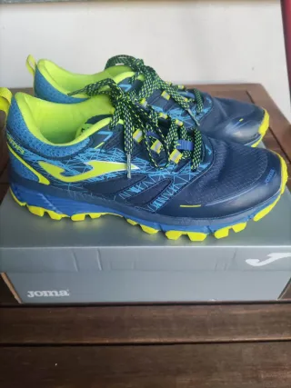 Scarpe trail Joma ragazzo blu/giallo