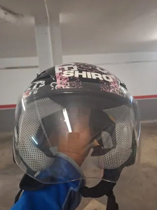 Casco Moto Niña Diseño Divertido