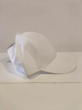 Gorra Puma Blanca Logo Metálico