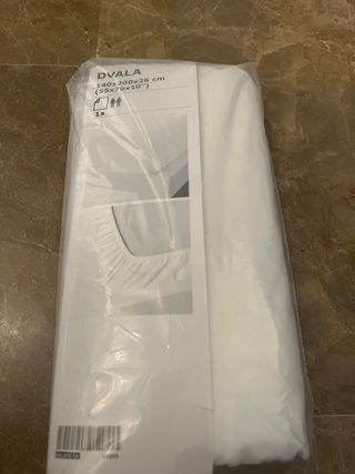 Bajera Cama DVALA Ikea 140x200cm Blanca