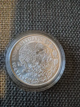 2 Moneda 100 Pesos Plata Pura 1977 y 1978