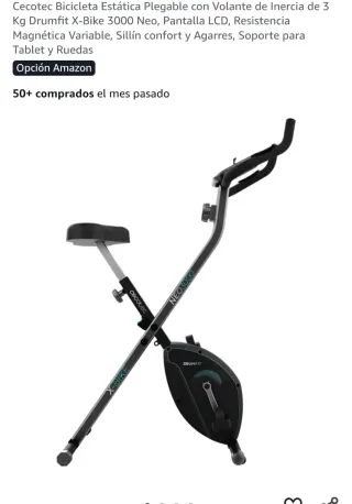 Bici Estática Cecotec X-Bike 3000 Neo
