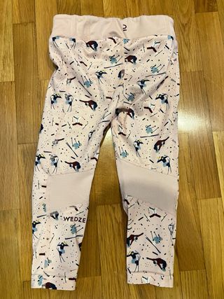 Mallas térmicas infantiles esquí talla 4-5