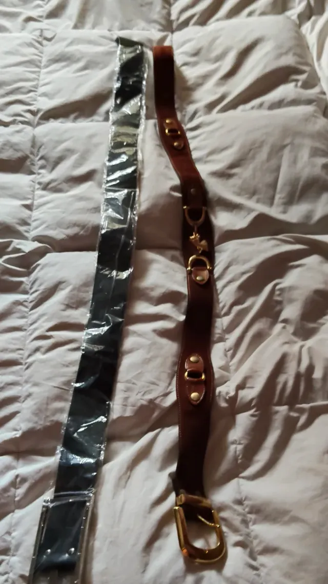 Cinturones Mujer Negro y Marrón