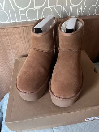 Botas Ugg Classic Mini Platform Marrones
