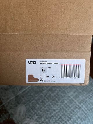 Botas Ugg Classic Mini Platform Marrones