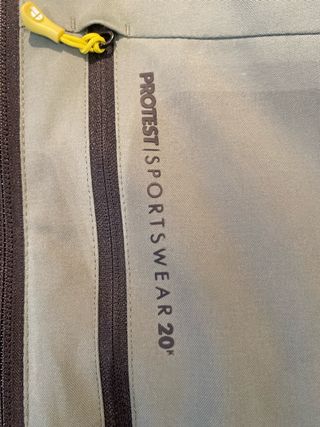 Chaqueta Protest verde esquí