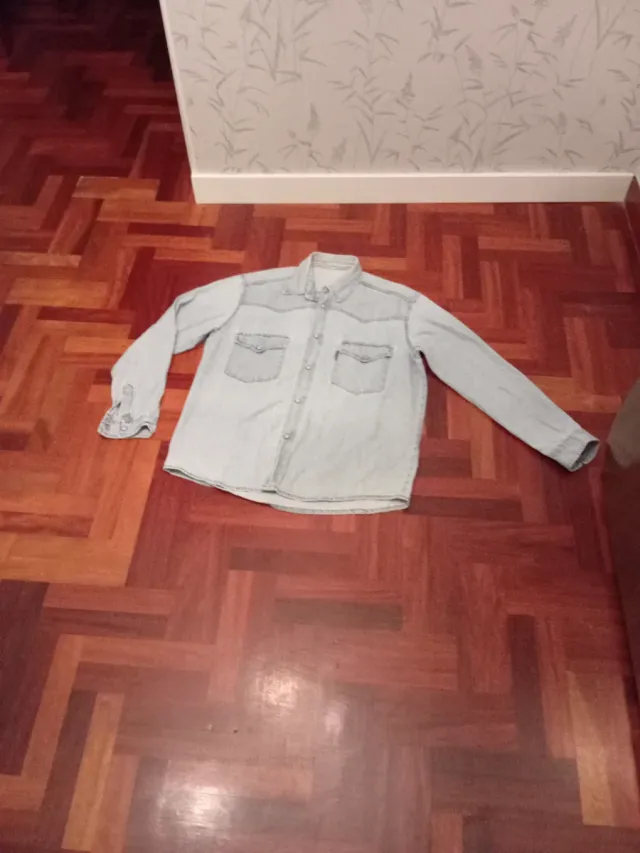 Camisa vaquera mujer azul