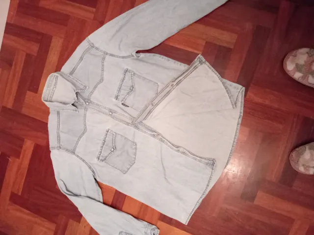 Camisa vaquera mujer azul