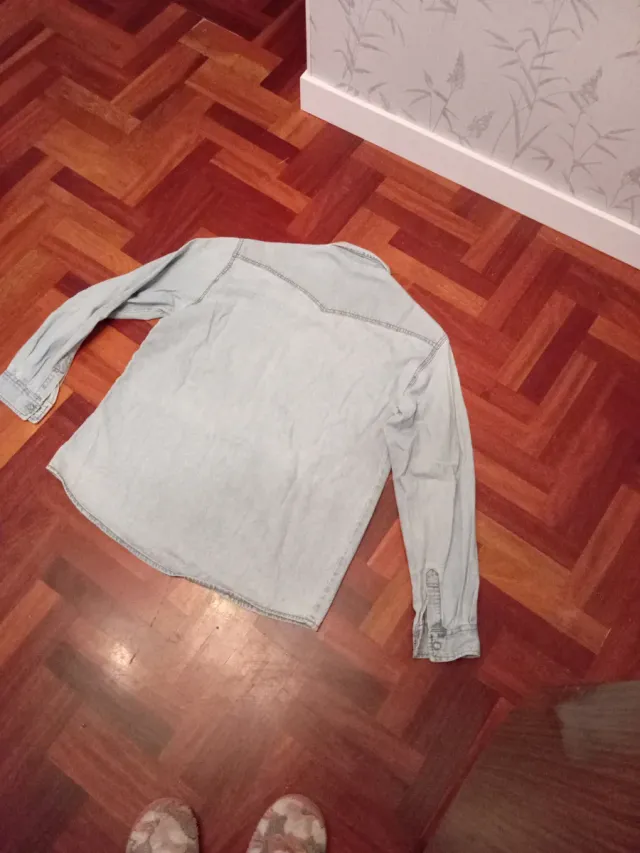 Camisa vaquera mujer azul